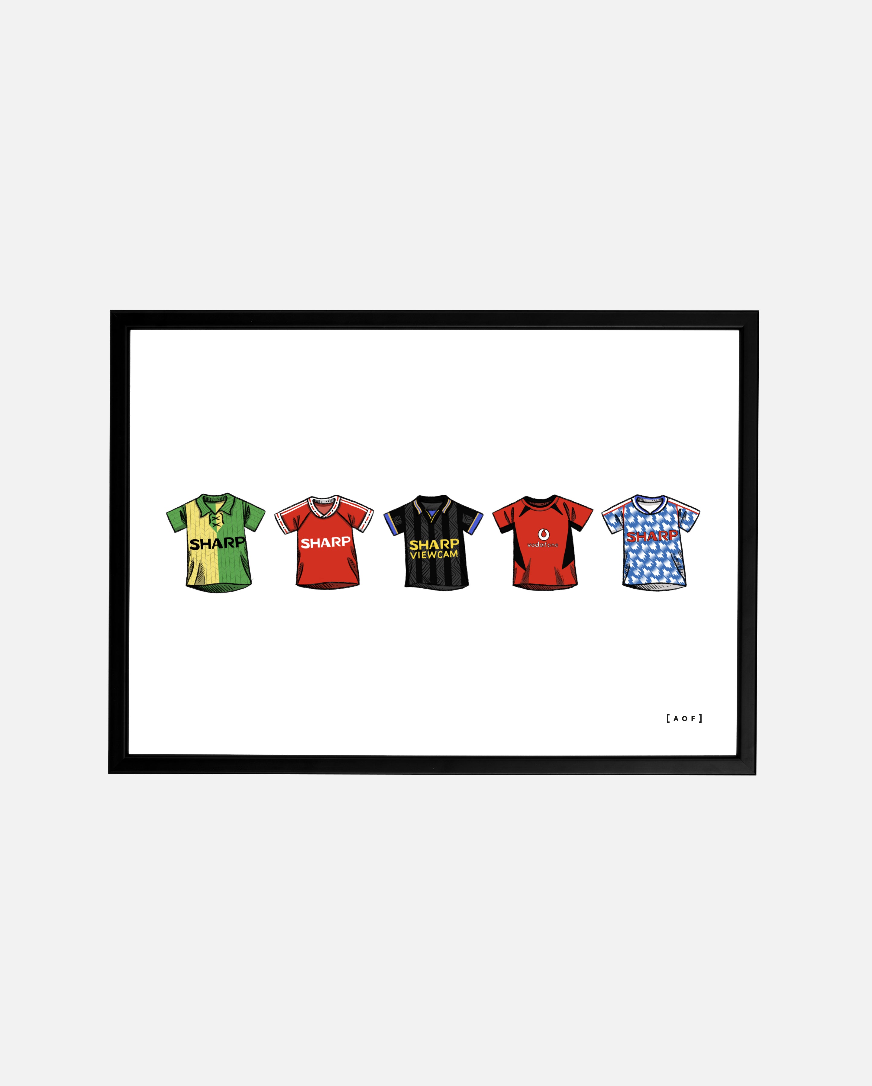 Football shirt outlet art