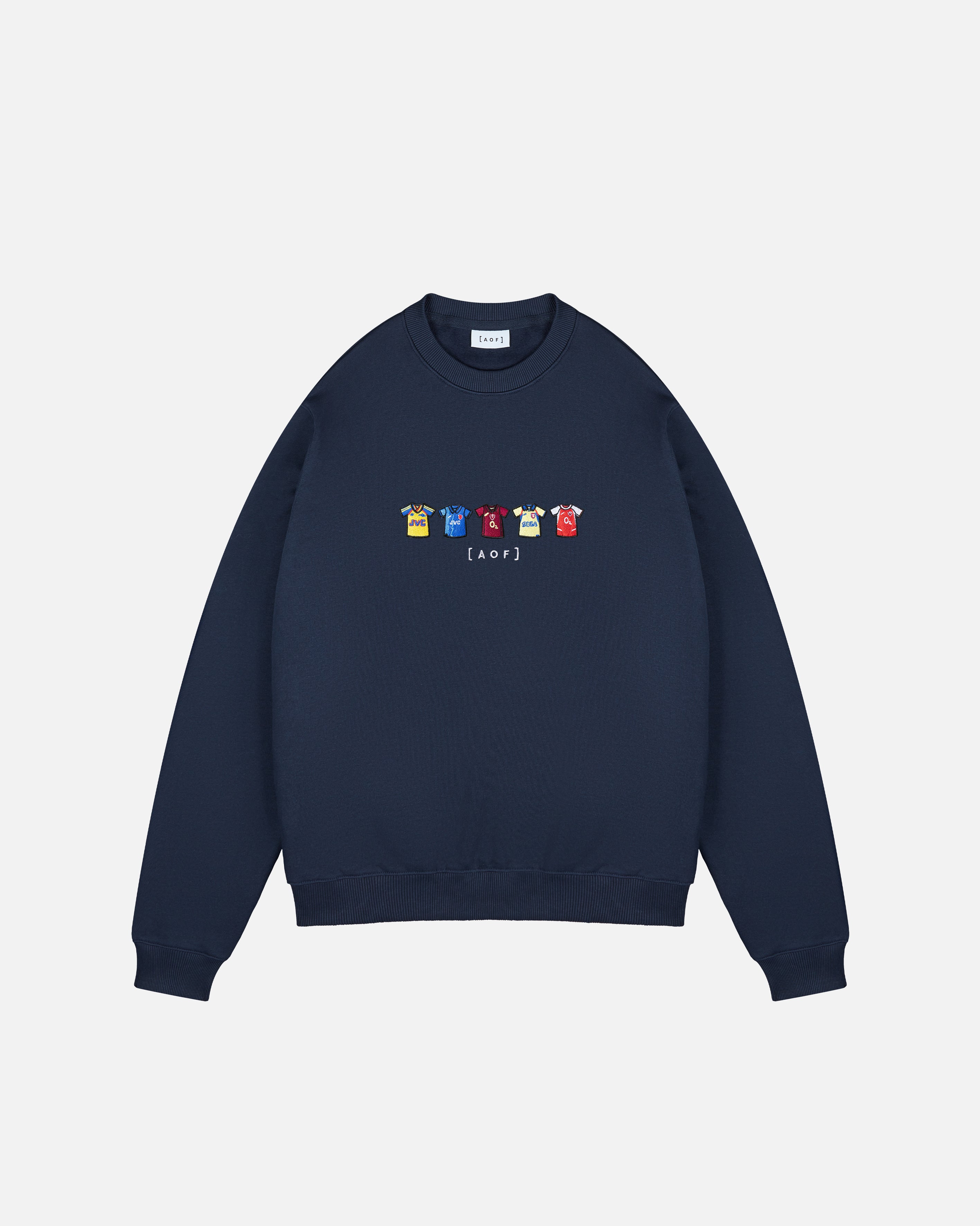 AFC Embroidered Classics - Navy Sweat