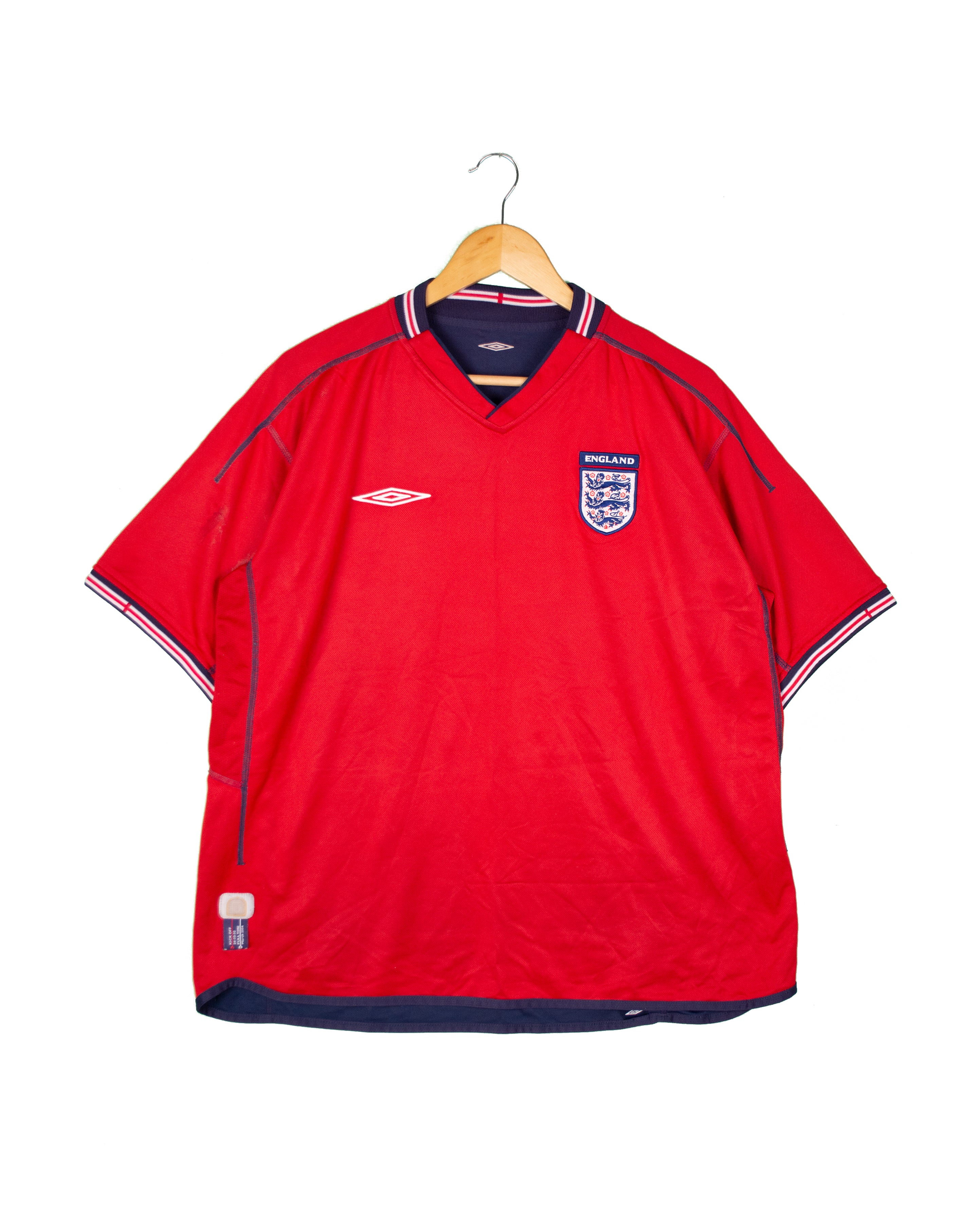England 2002 Away Shirt - XL - #1557