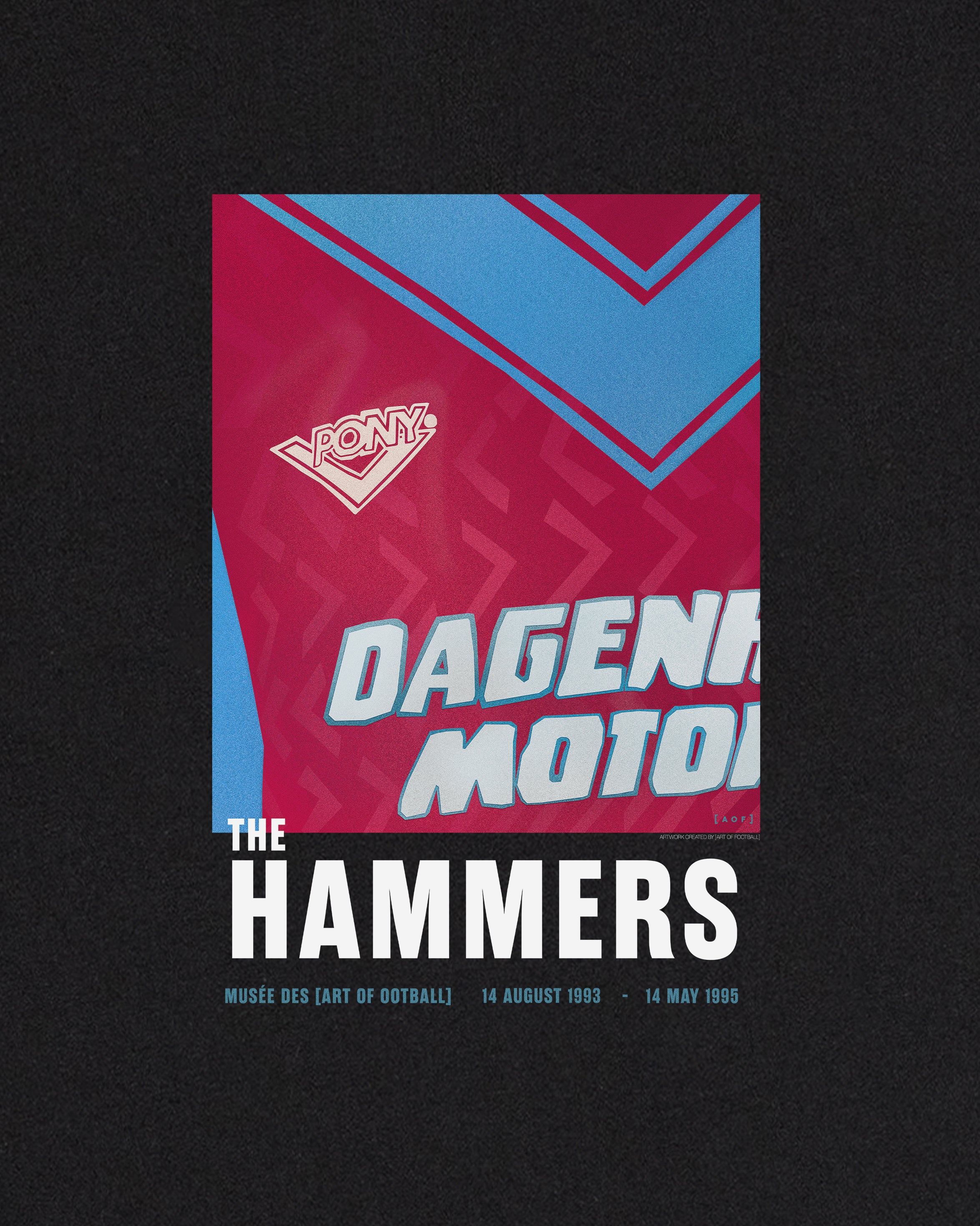 The Hammers 93/95 - Tee or Sweat
