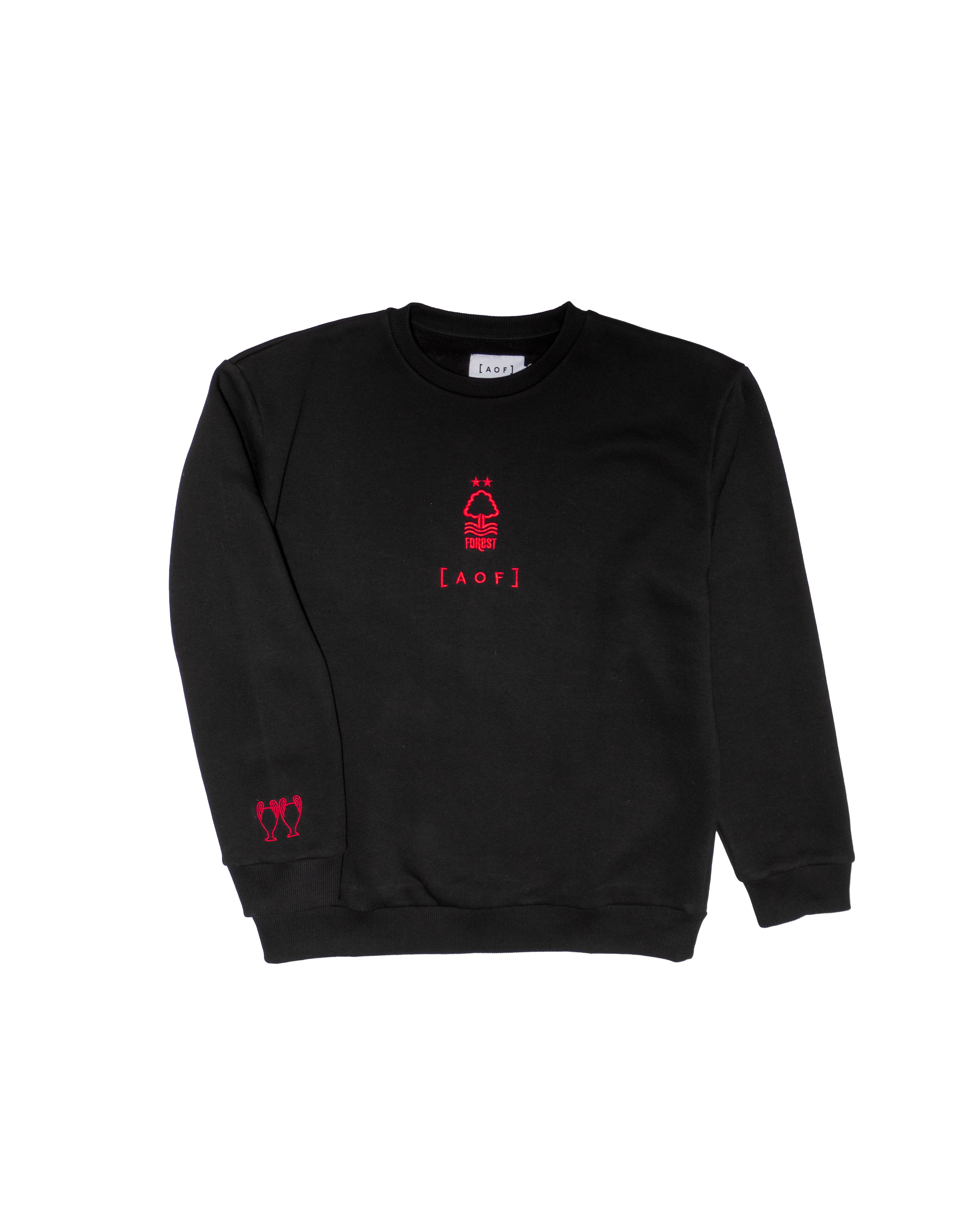 AOF X Forest Sweatshirt - Black