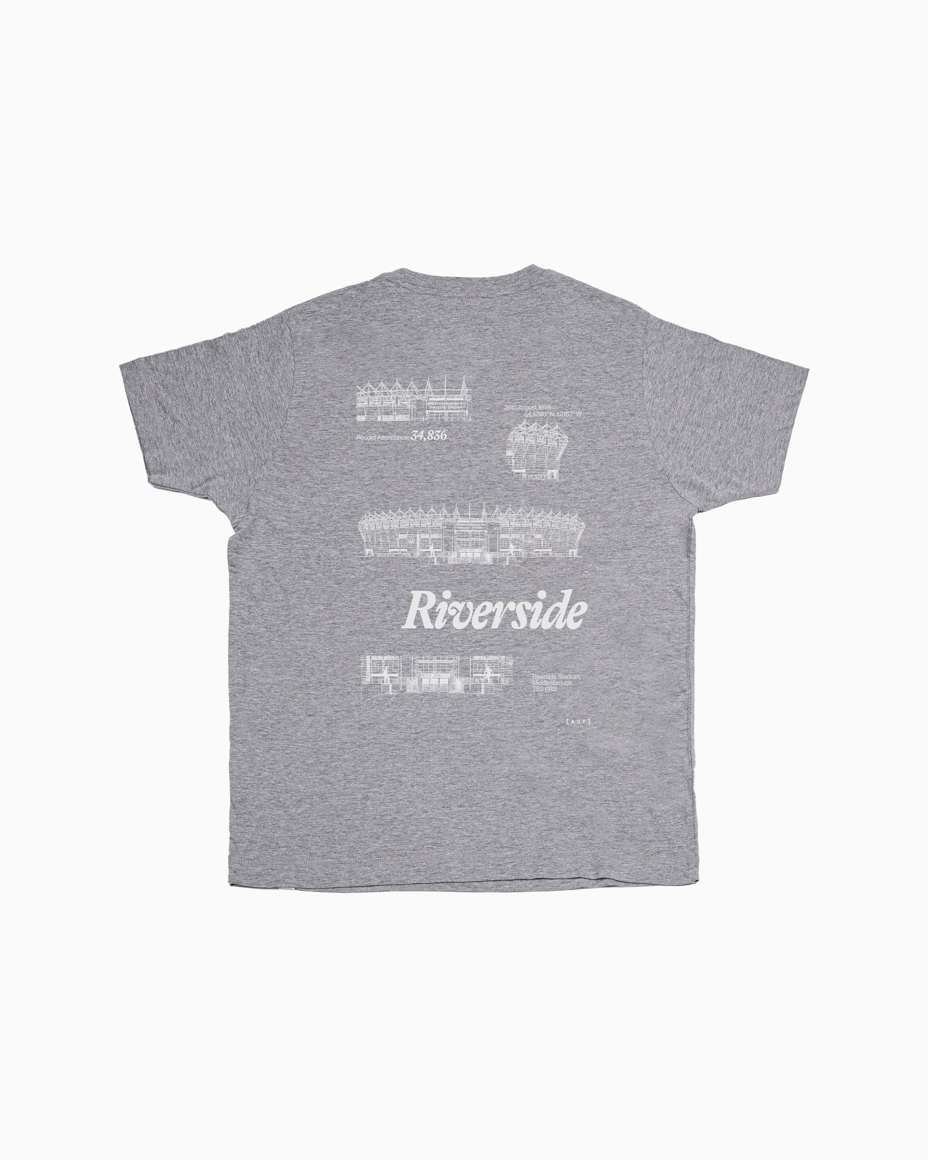 Middlesbrough Blueprint - Tee or Sweat