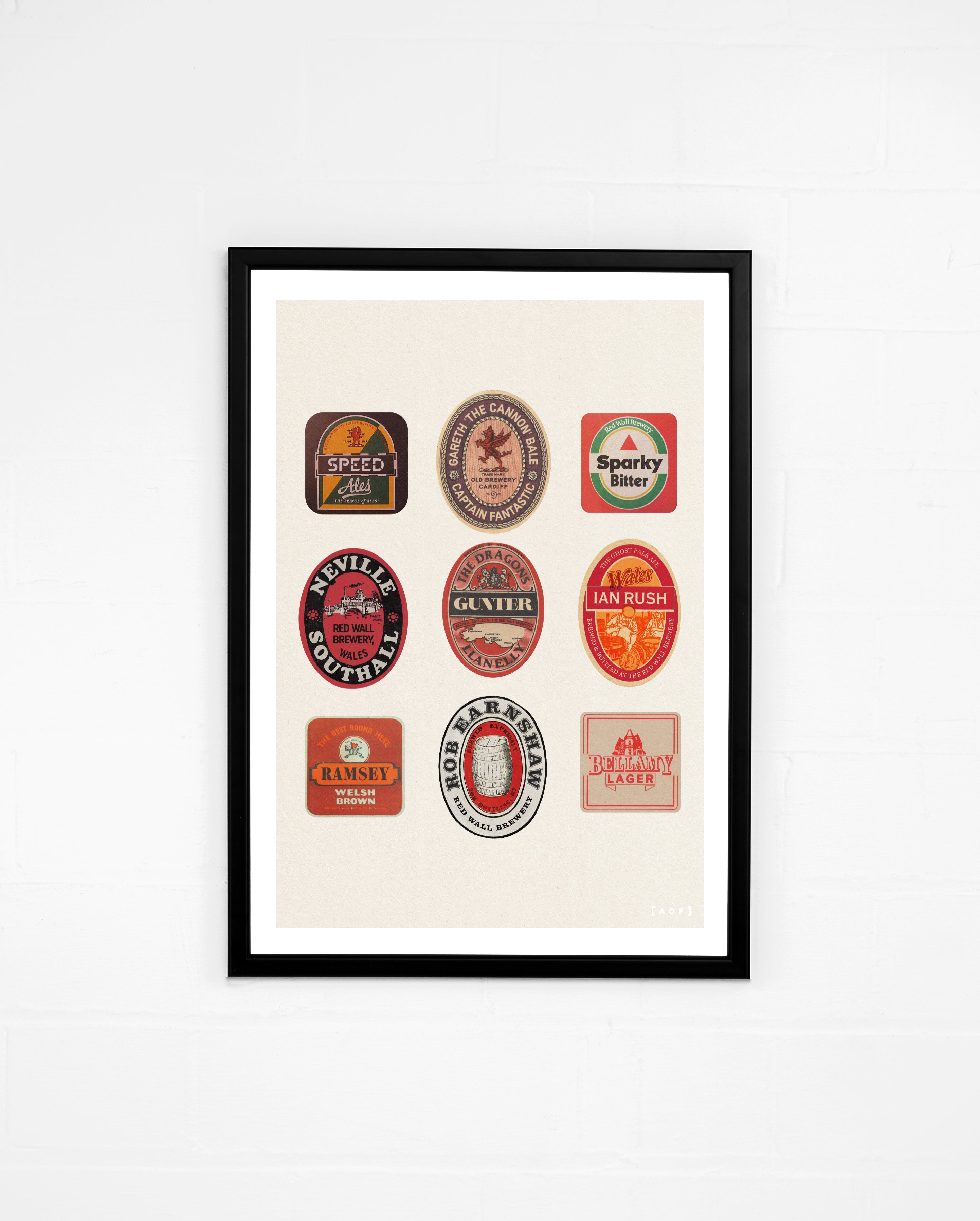 Red Wall Brewery - Print
