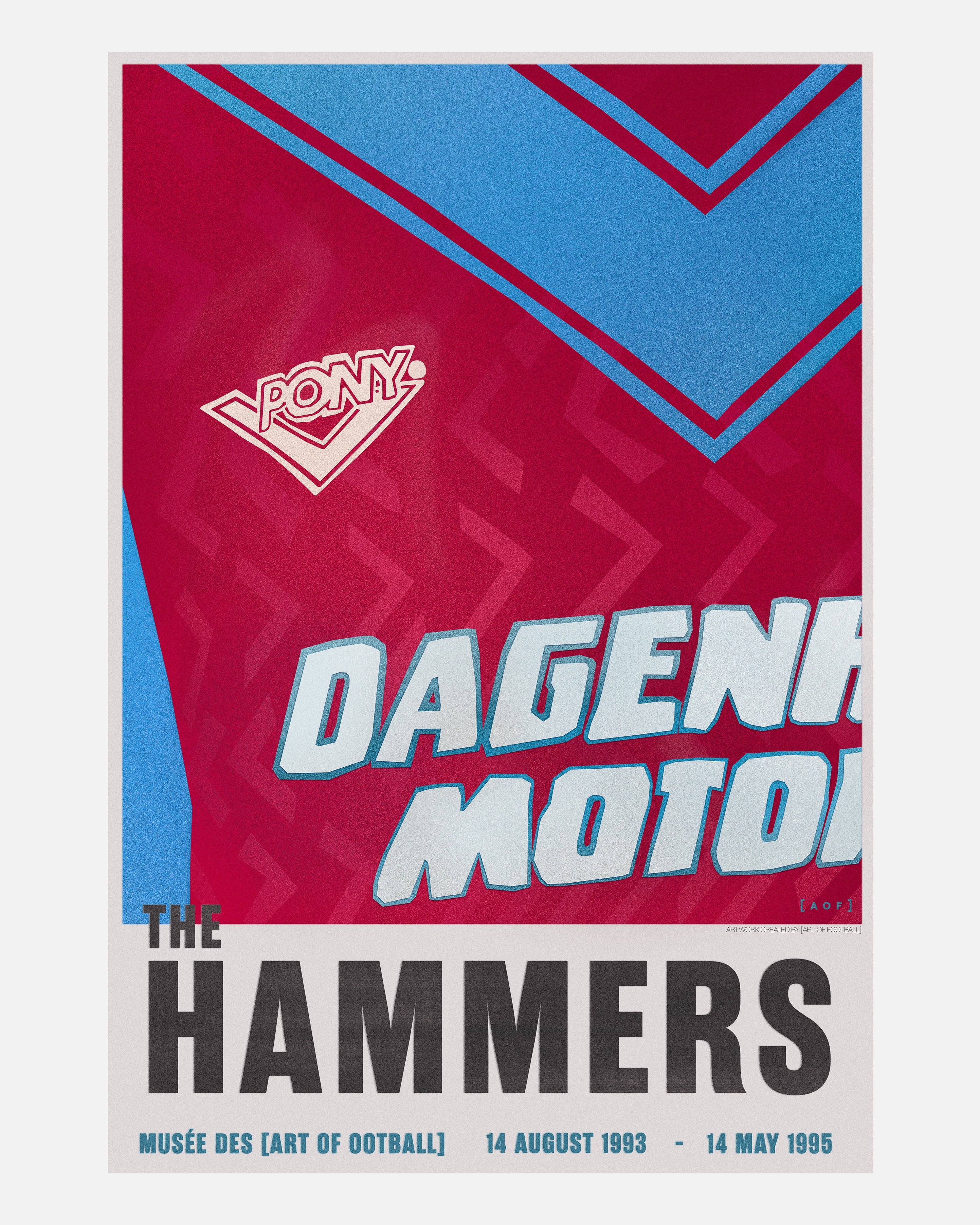 The Hammers 93/95 - Print