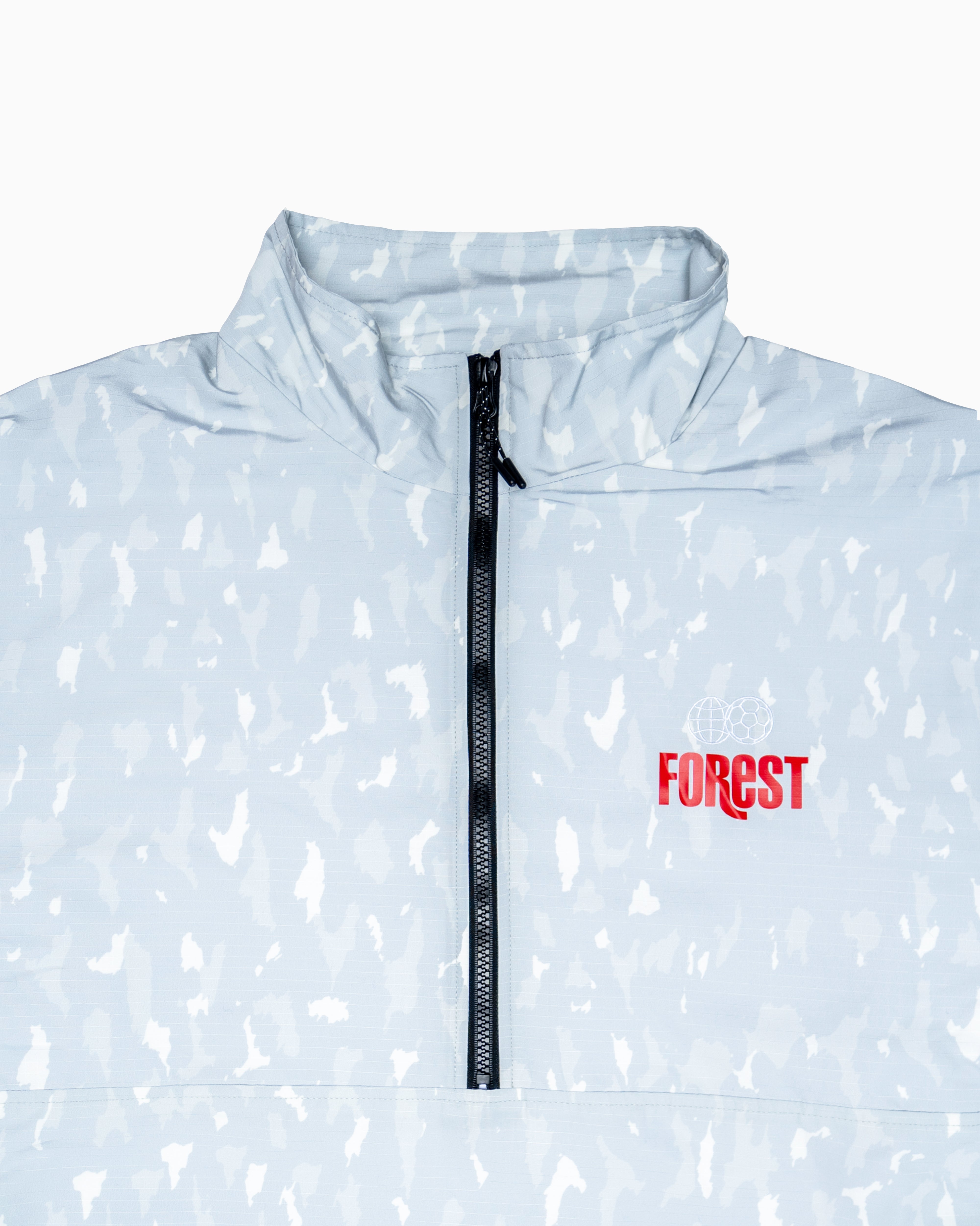 AOF X Forest Track Jacket - Grey Camo