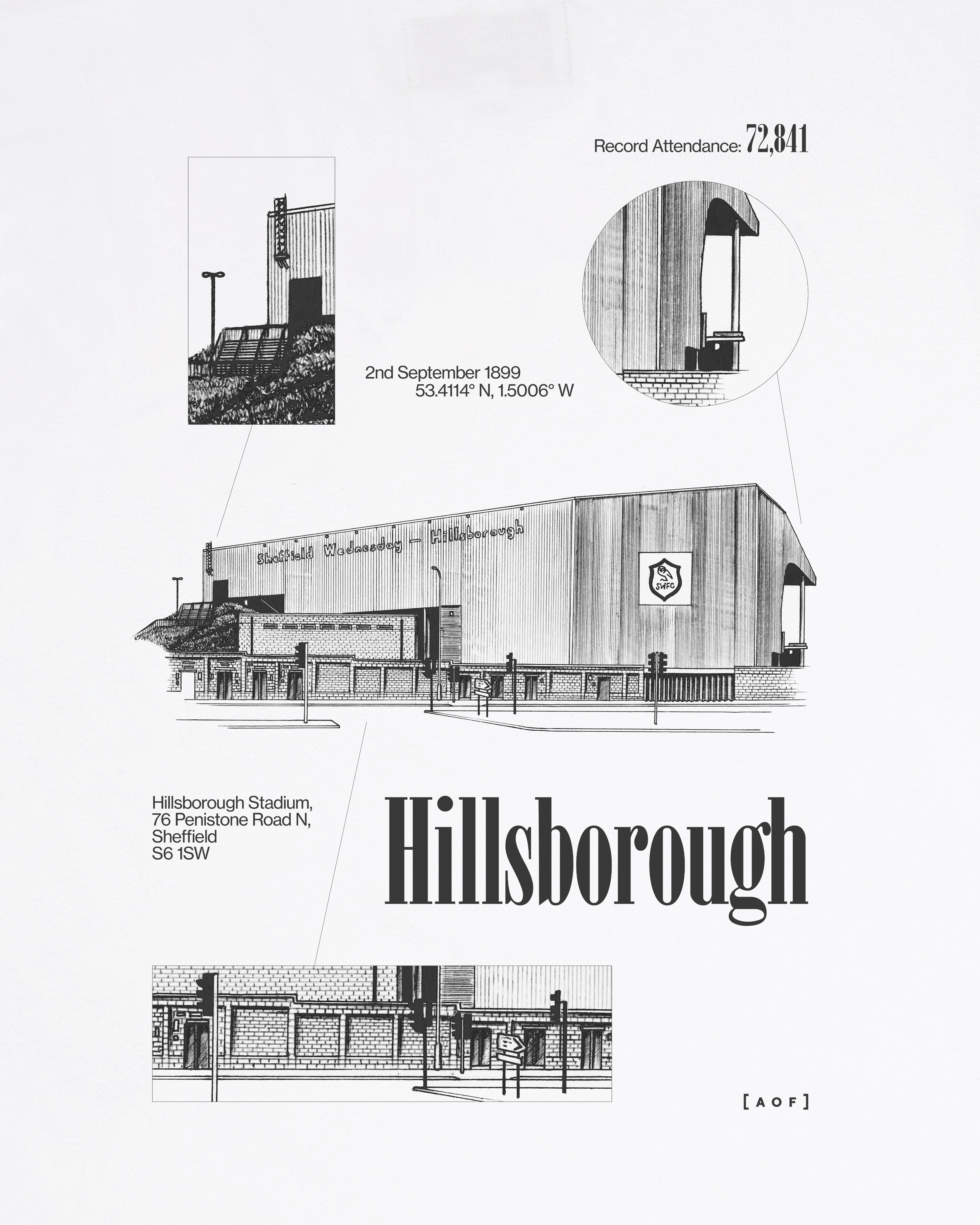 Hillsborough Blueprint - Tee or Sweat